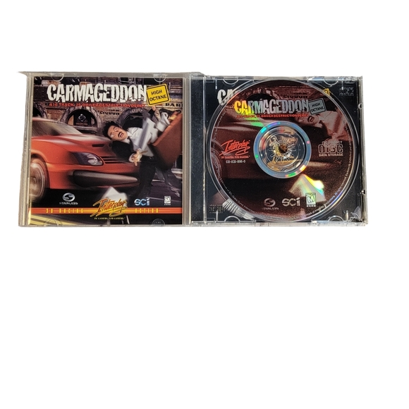 Carmageddon High Octane Vintage PC Game 1998 Tested Working - Picture 7 of 11